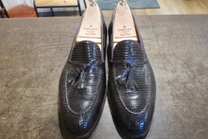 CARMINA（カルミナ）リザード（トカゲ革）タッセルローファーの靴底