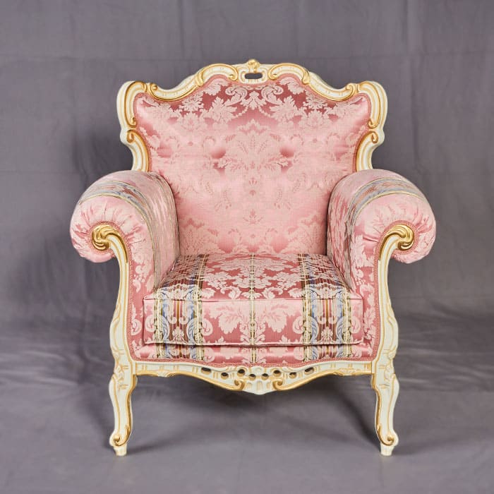 ロココ調 イタリア製 1人掛け ソファ | 輸入家具・イタリア家具専門店
