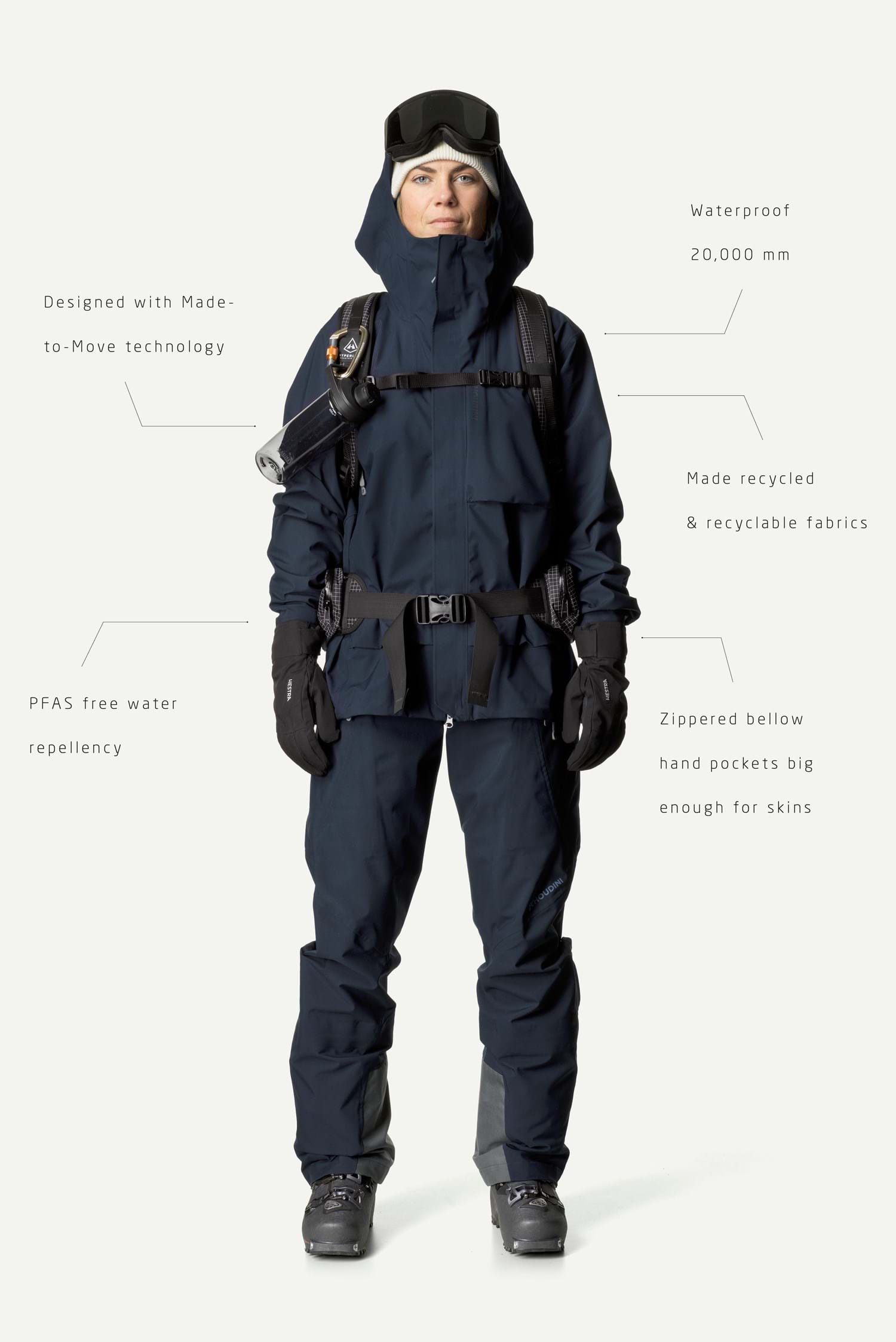 W's Rollercoaster Jacket | Houdini Sportswear