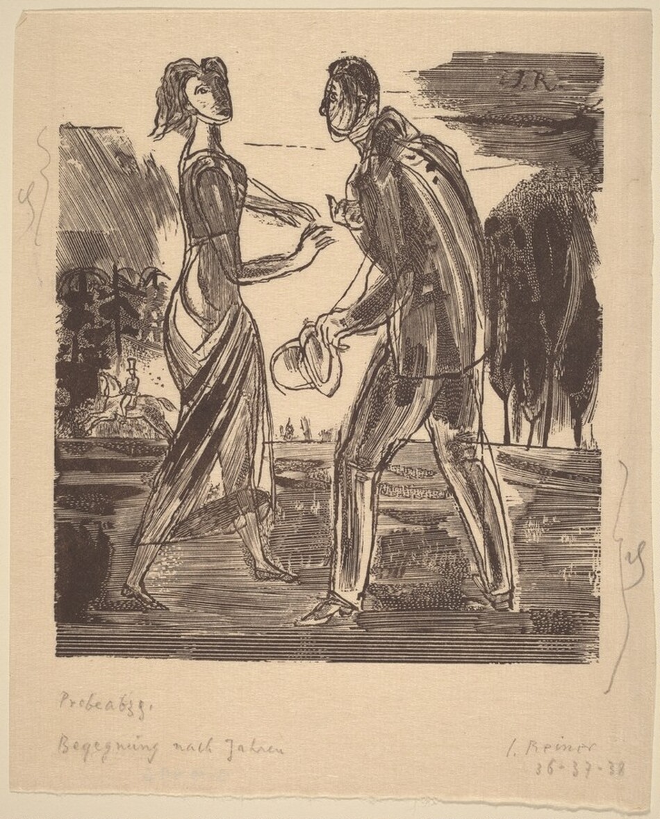 Illustration to Voltaire, 