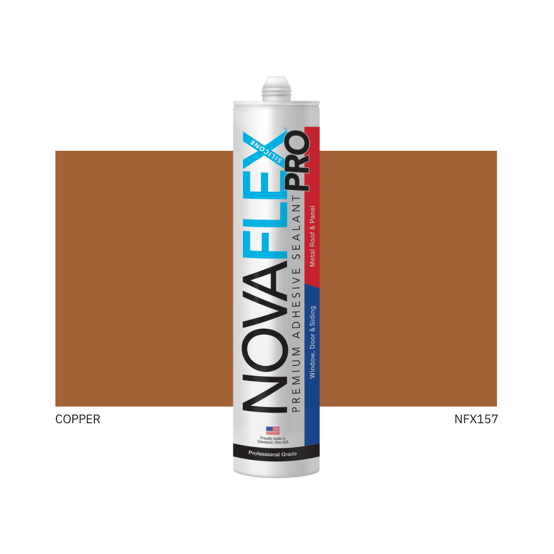 Novaflex Metal Roof Silicone Sealant Copper