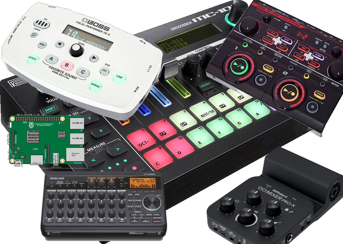 Vocals and the Roland MC-101 – appclusive