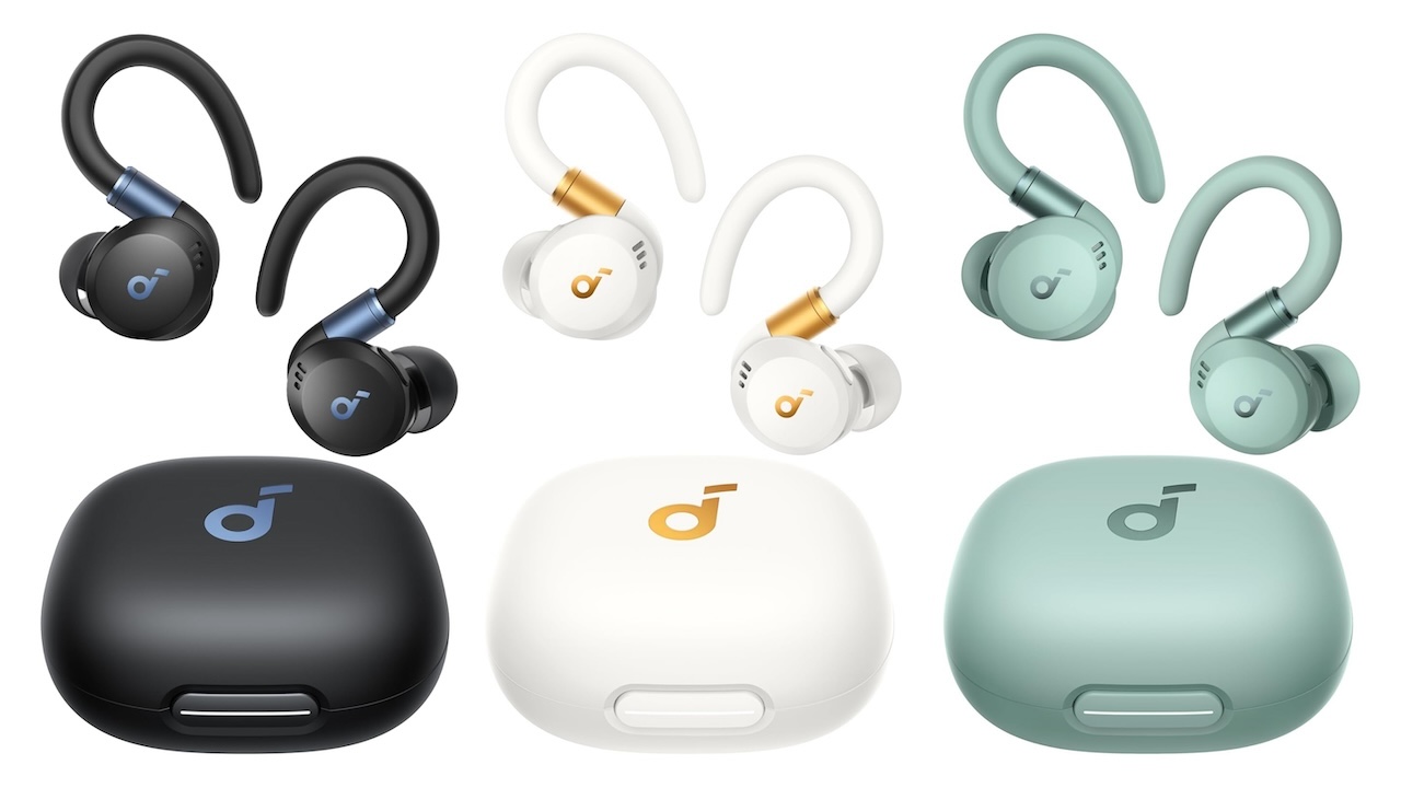 Anker Japan、柔軟性の高いイヤーフックを採用し激しいスポーツでも