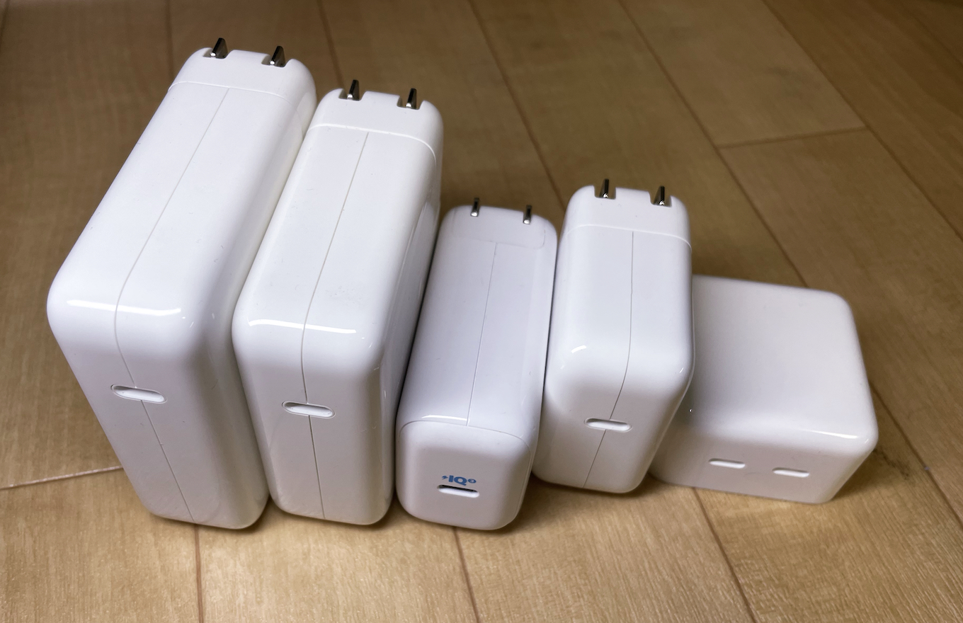 MacBook Air (M2, 2022)の高速充電テストまとめ。