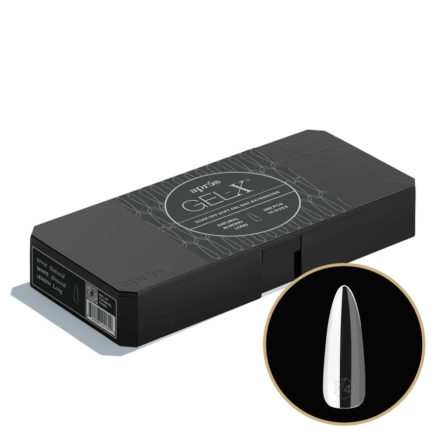 Gel-X® ナチュラル アーモンド ロング (280pcs) – Aprés Nail - Japan