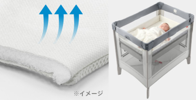 Aprica(アップリカ) | ココネル エアー AB［ベビーベッドレンタル］ AQ