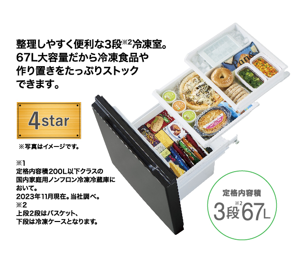 AQUA 2023年製 AQR-17N 冷凍冷蔵庫 AQUA 2023年製 AQR-17N 冷凍冷蔵庫