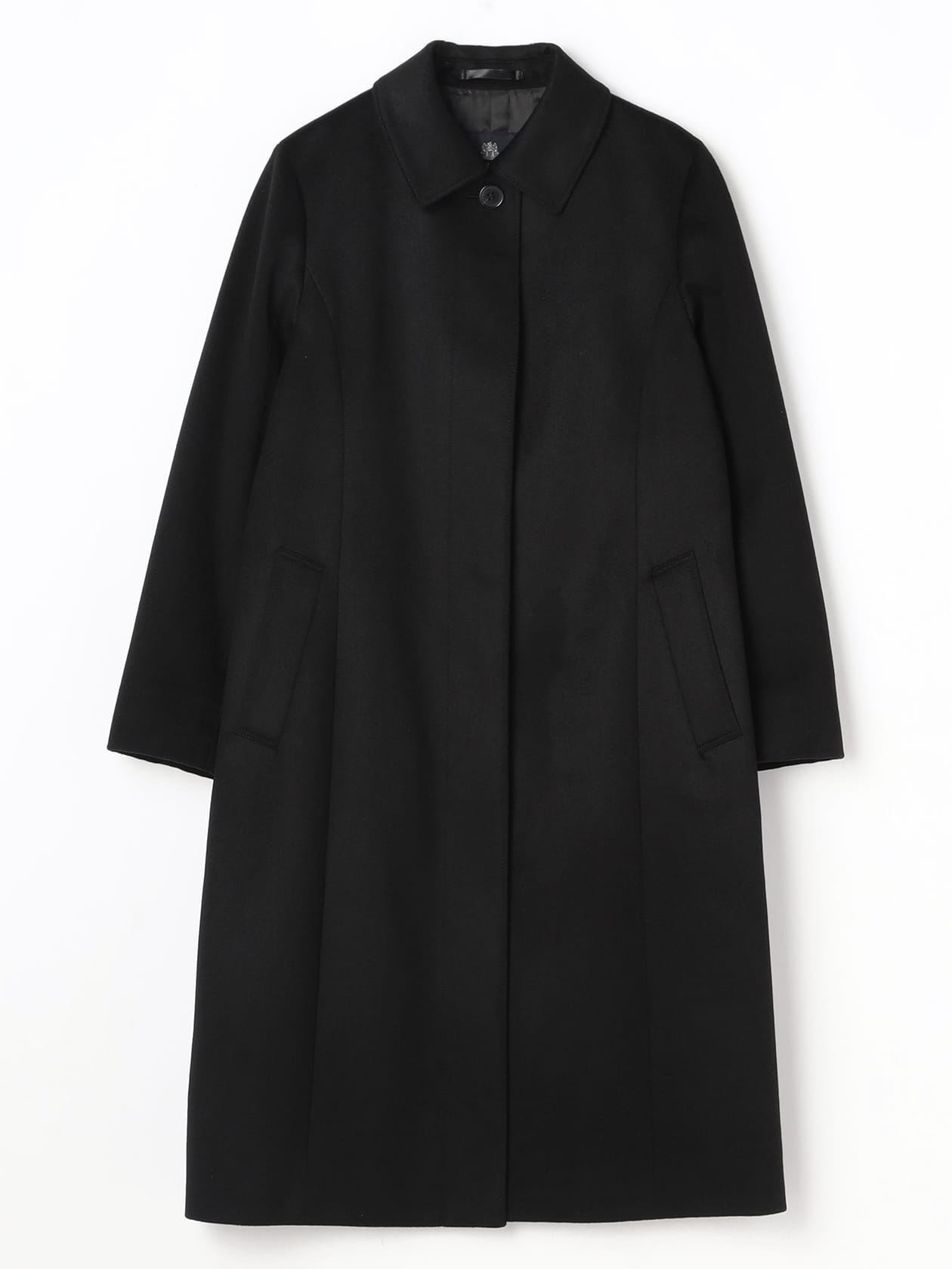 カシミヤステンカラーコート