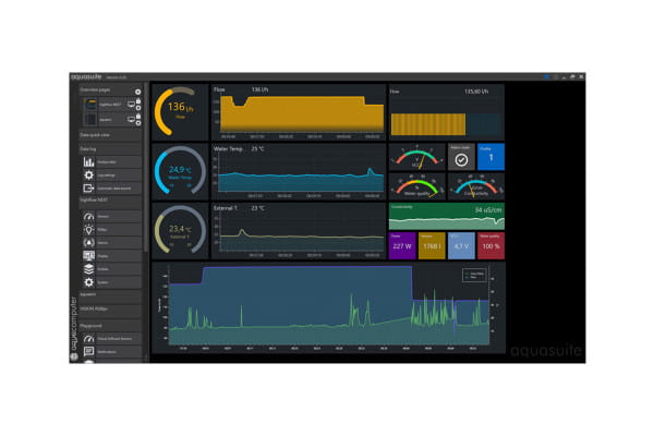 Aquacomputer flow sensor high flow NEXT, G1/4 | Aquatuning