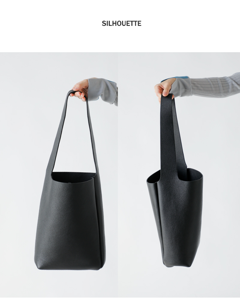 Aeta アエタ ペブルグレイン レザー ショルダー バッグ Sサイズ