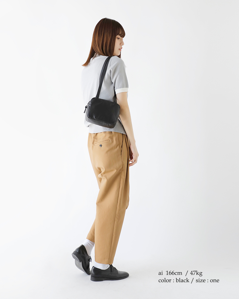 Aeta アエタ パフィー ロング ハンドル ボストン バッグ Sサイズ