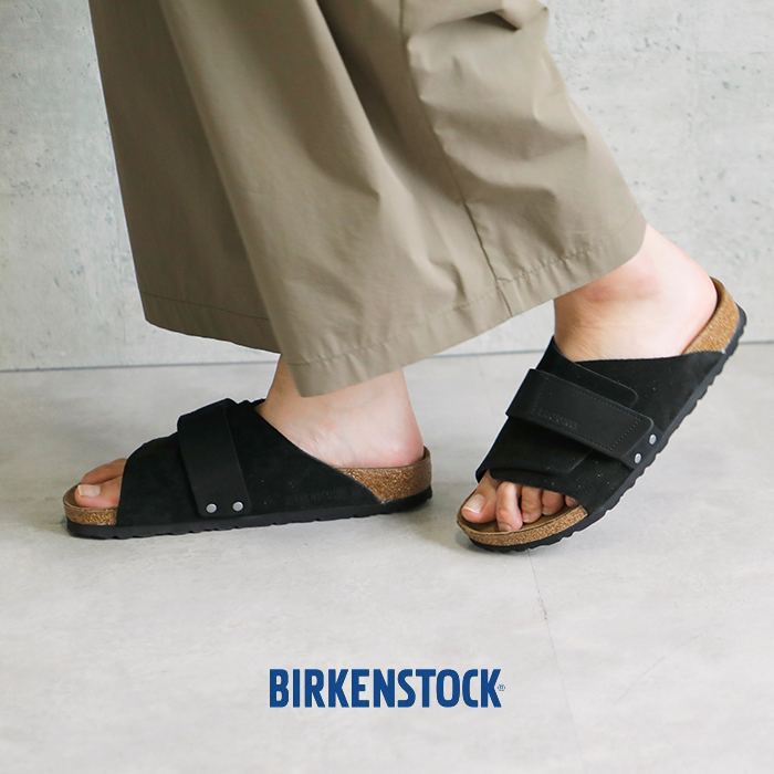 ビルケンシュトック BIRKENSTOCK キョウト サンダル ヌバック レザー