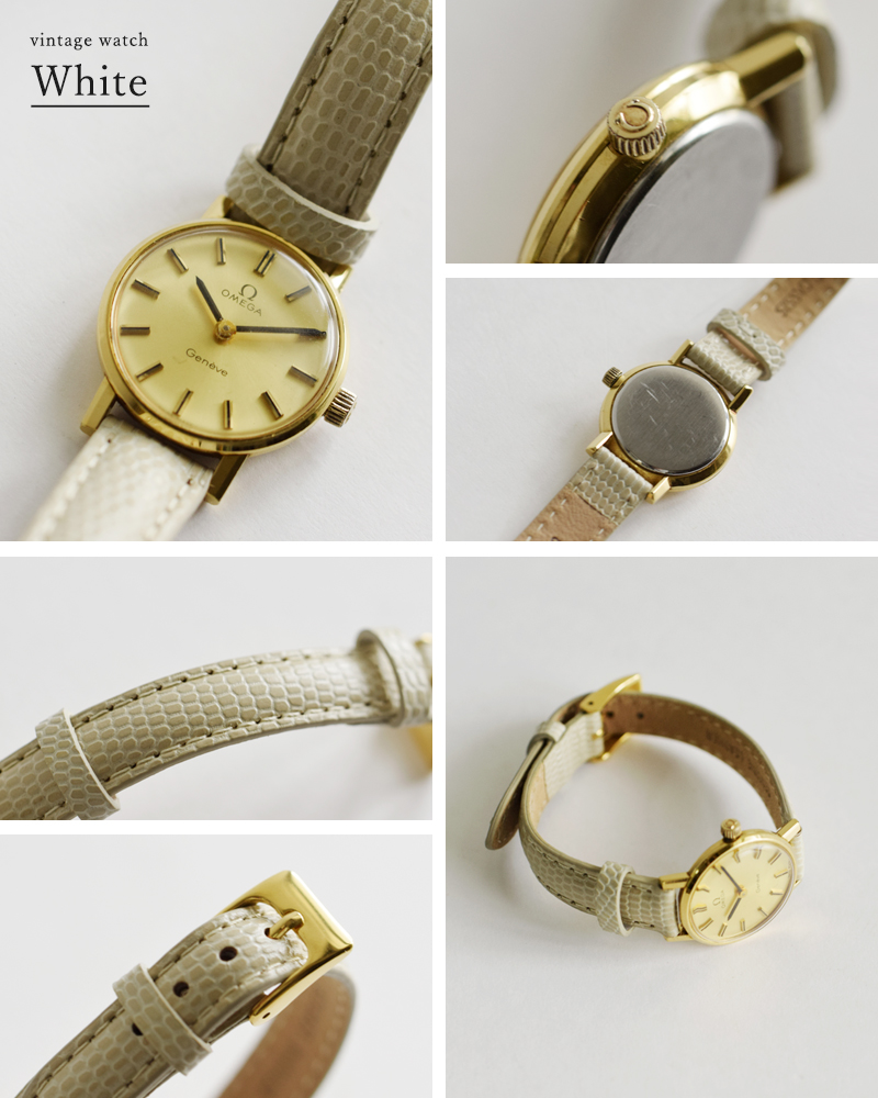 OMEGA オメガ カウレザー ベルト ヴィンテージ ウォッチ ks-694-696