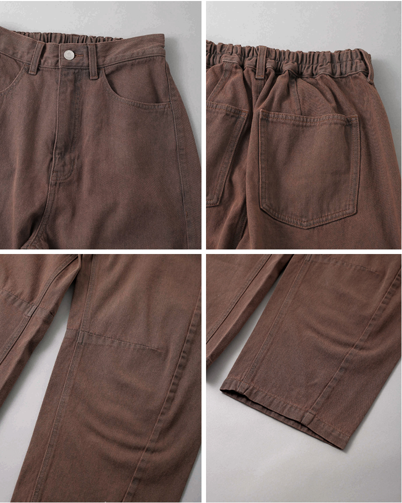 50%OFF】kelen ケレン カーブ デザイン カラー デニムパンツ “HEDY