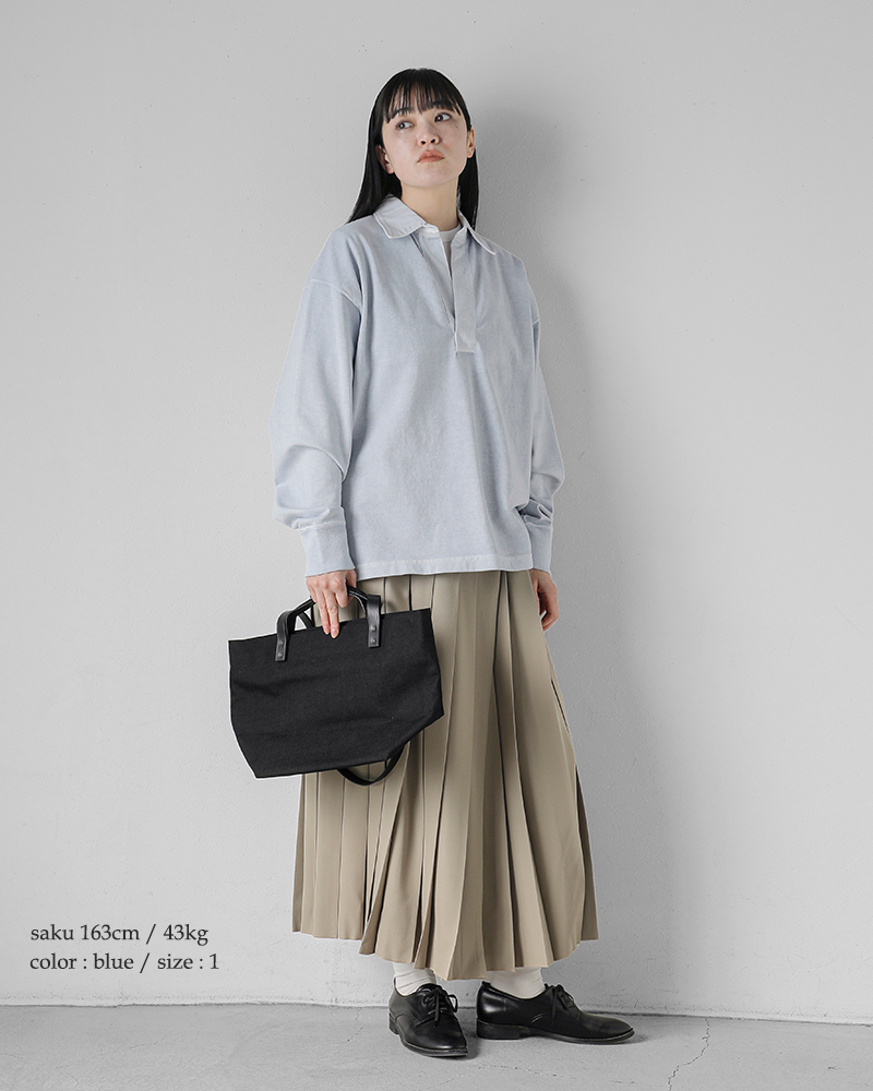 60%OFF】YLEVE イレーヴ コットン スキッパー プルオーバー “OPEN END