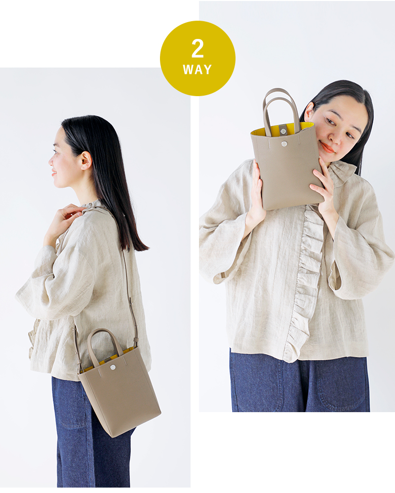 ORCIVAL オーチバル オーシバル ダブルフェイス レザー 2way