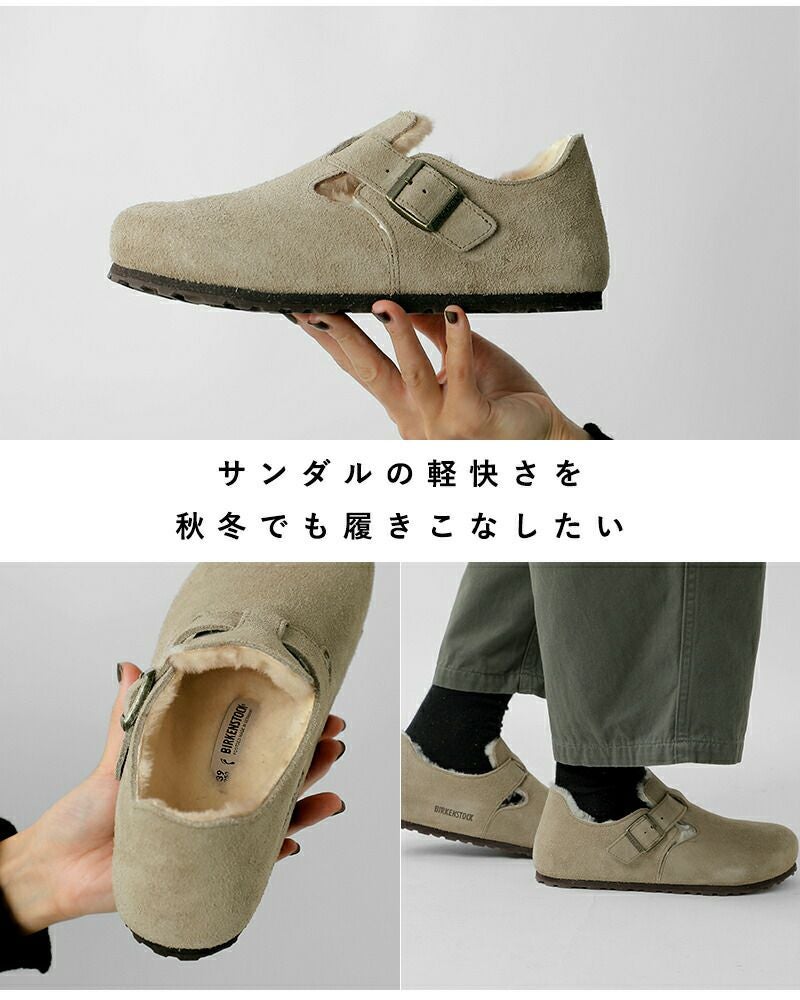 BIRKENSTOCK ビルケンシュトック ロンドンシアリング スエードレザー