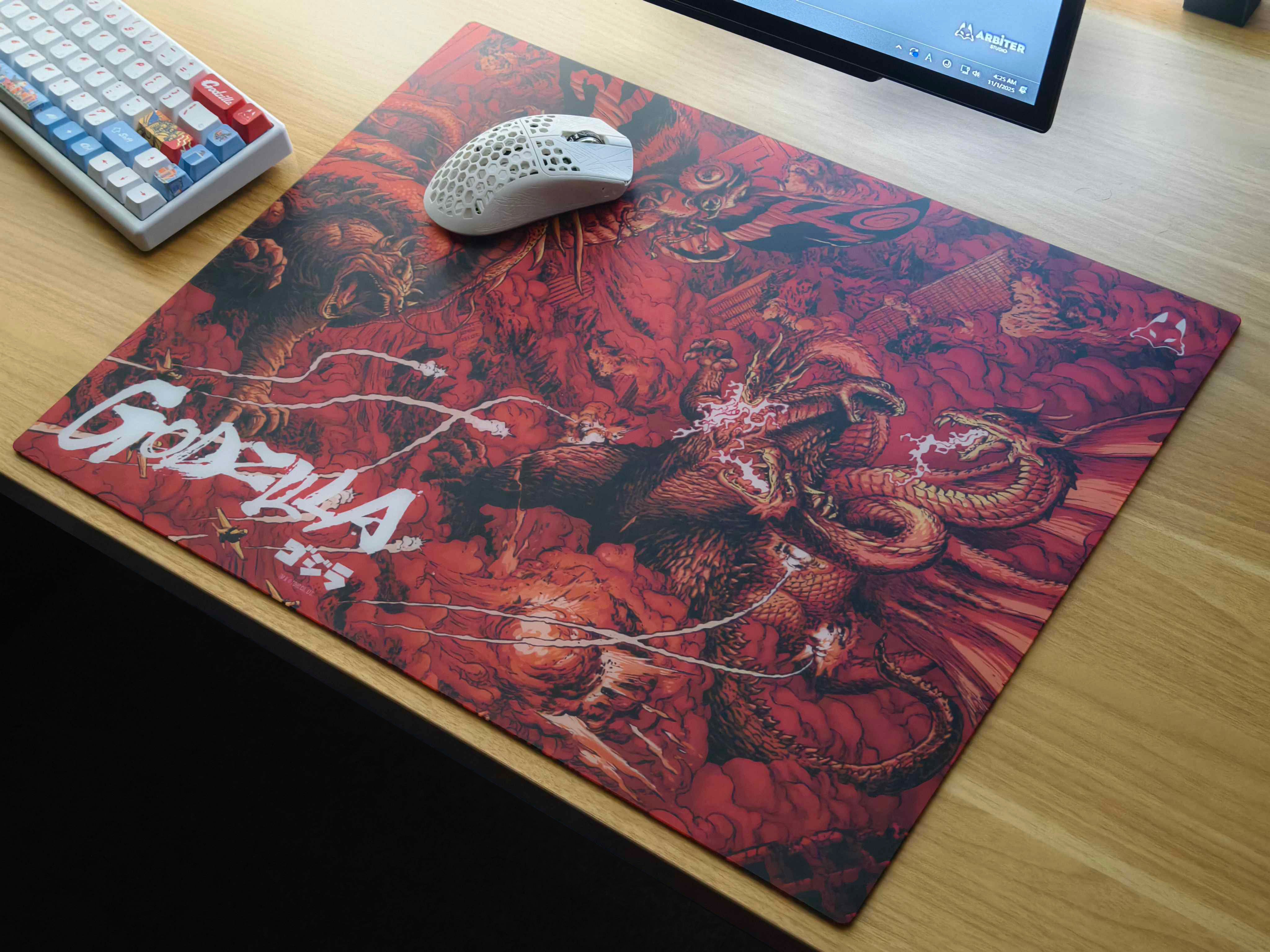 GODZILLA 2.0 - LUNAR SPEED Glass Pad – Arbiter Studio