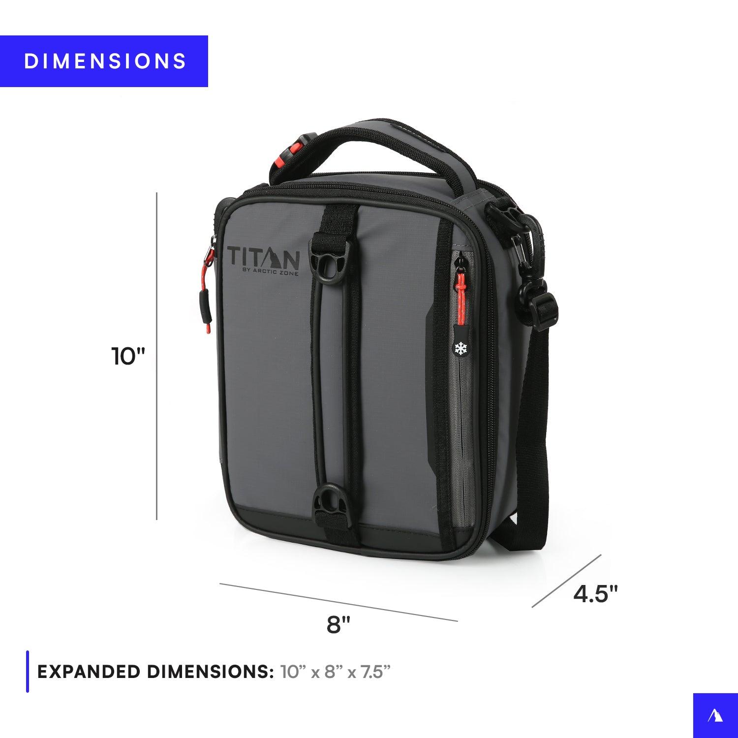 Titan - Fridge Cold Expandable Lunch Bag