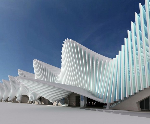 サンティアゴ・カラトラバが駅舎をデザイン -