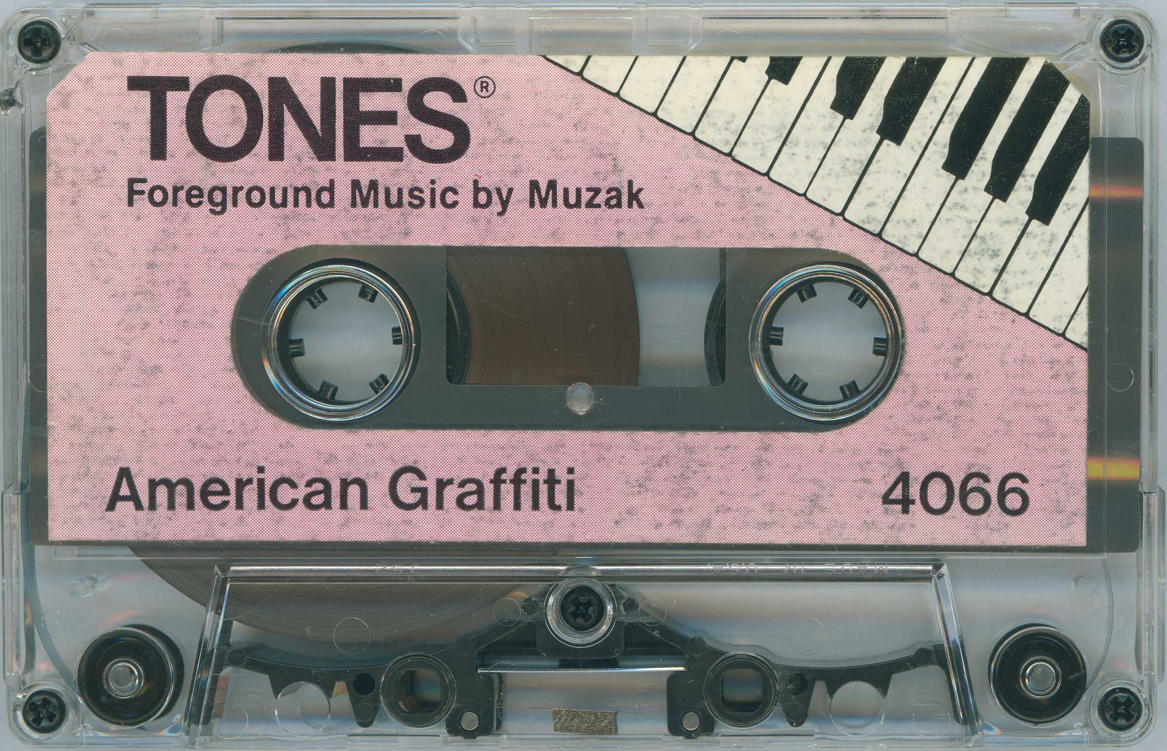 Muzak TONES American Graffiti #4066 - 1994 Muzak CP1600 4-track