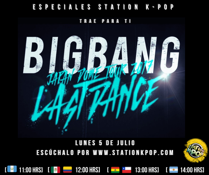 BIGBANG JAPAN DOME TOUR 2017 LAST DANCE : STATION K-POP : Free