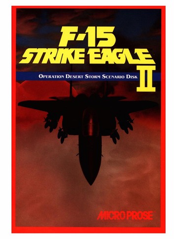 F 15 Strike Eagle II + Desert Storm PC : Free Download, Borrow