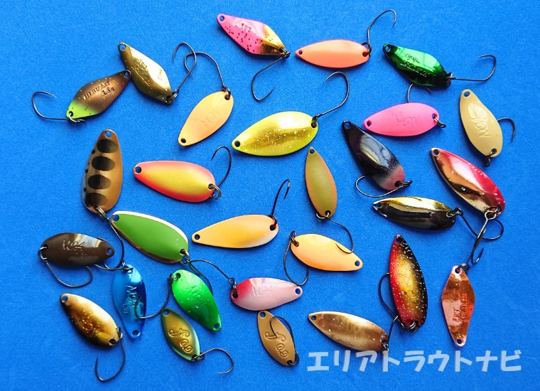 エリアトラウトルアー【12個セット】 ルアー詰め合わせ 各種ルアー