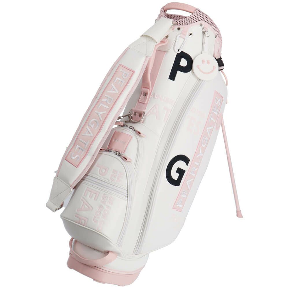 ゴルフバッグ⭐︎ホワイト⭐︎ ゴルフキャディバッグ スリクソンZX