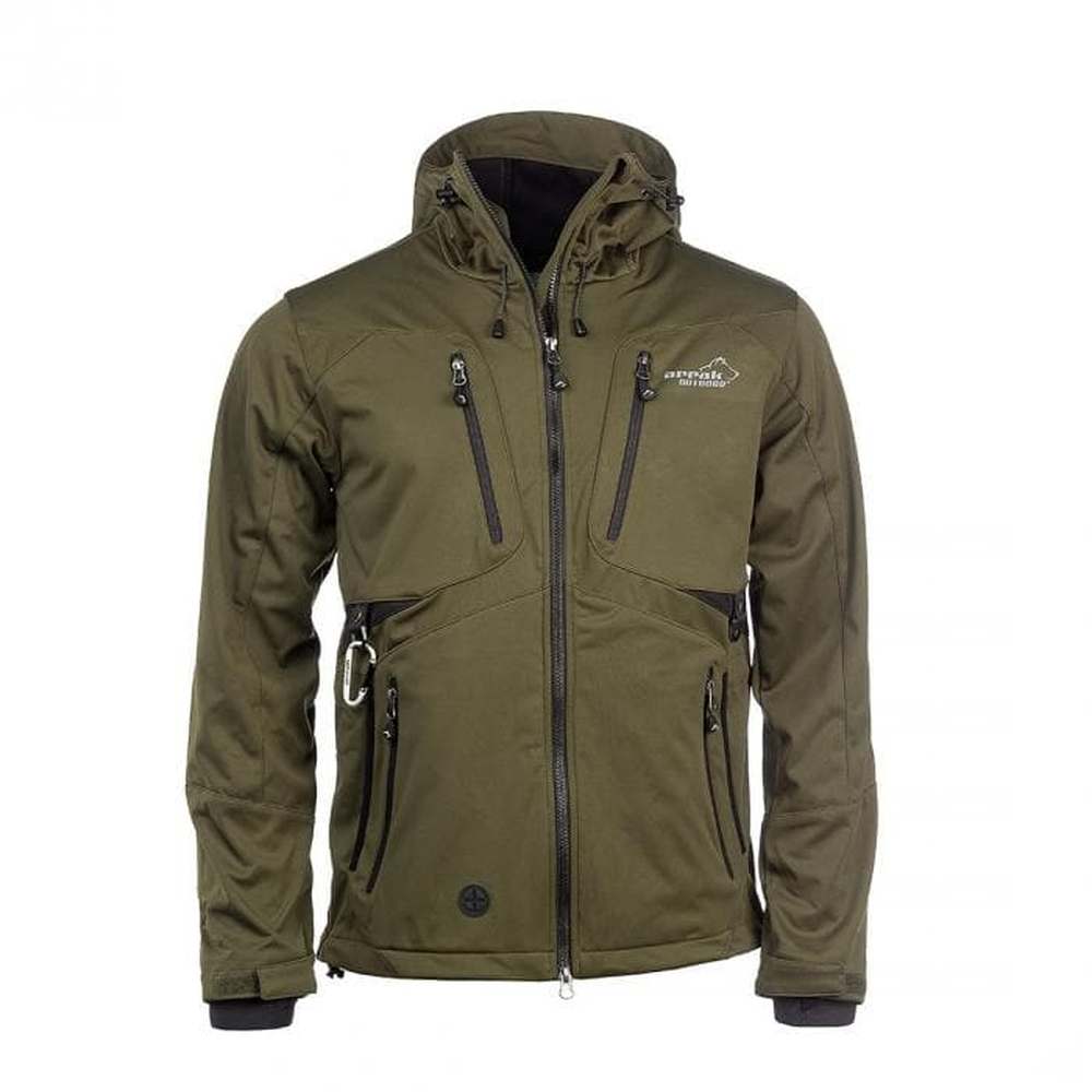 Men's Active Water/Wind Resistant Jacket - Olive – Arrak Outdoor USA