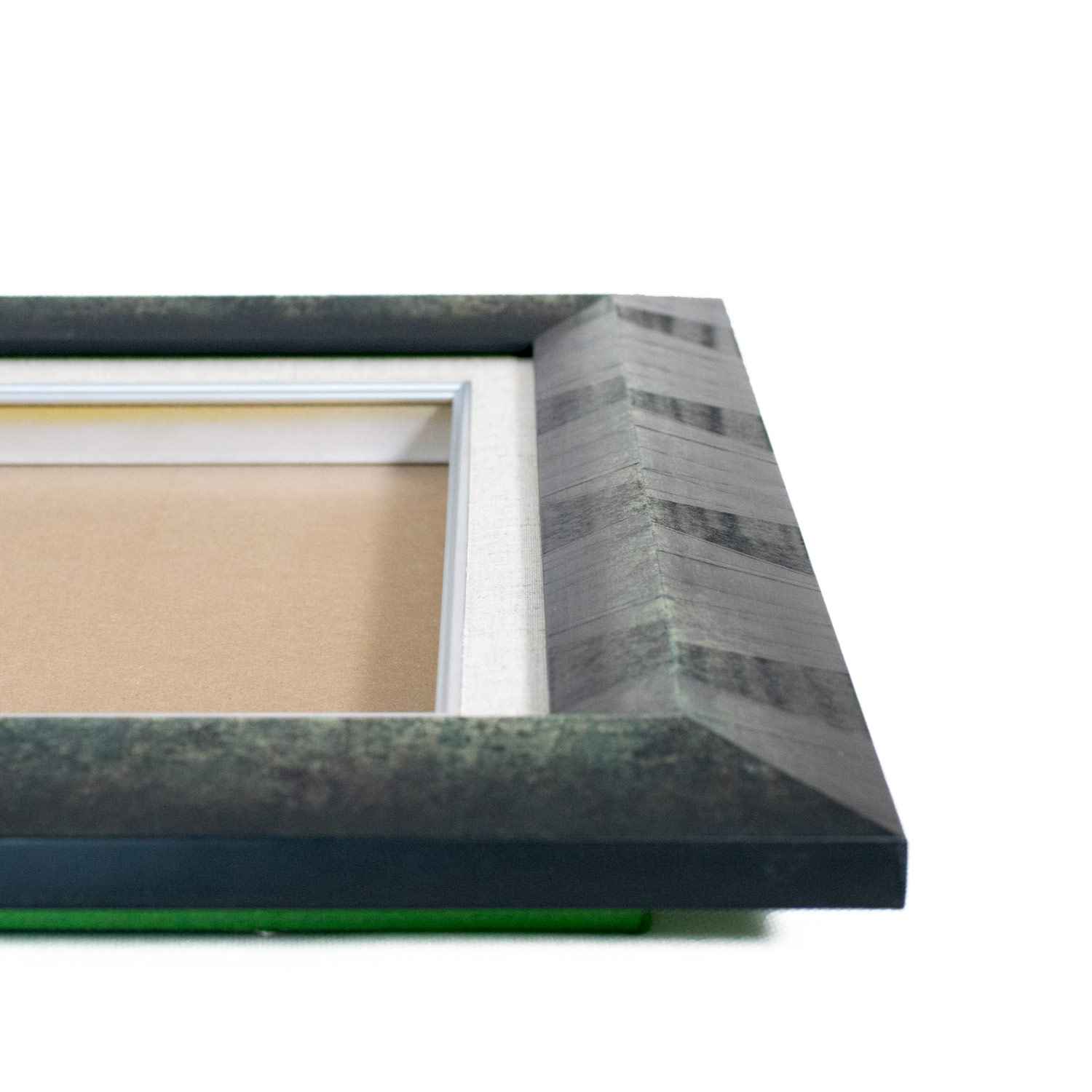 油彩額 F25(フランスサイズ/ 81×65cm) 大額 9387 シルバー 油彩額 F25