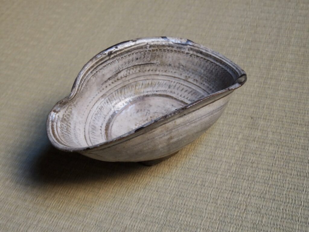 鶏龍山編笠茶碗 | 古美術いもと