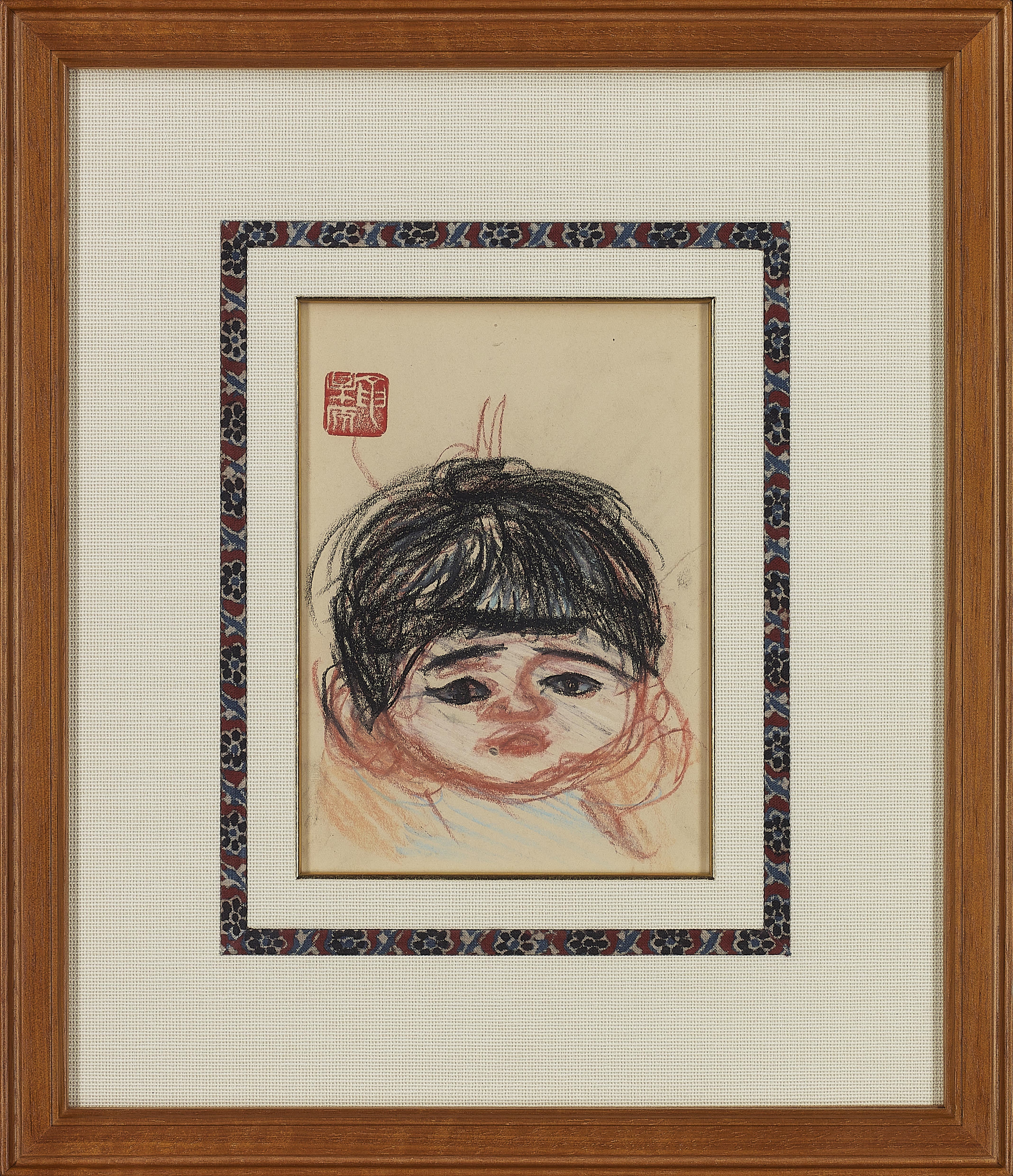 梅原龍三郎『 少女』 | その他肉筆画 | 日経アート