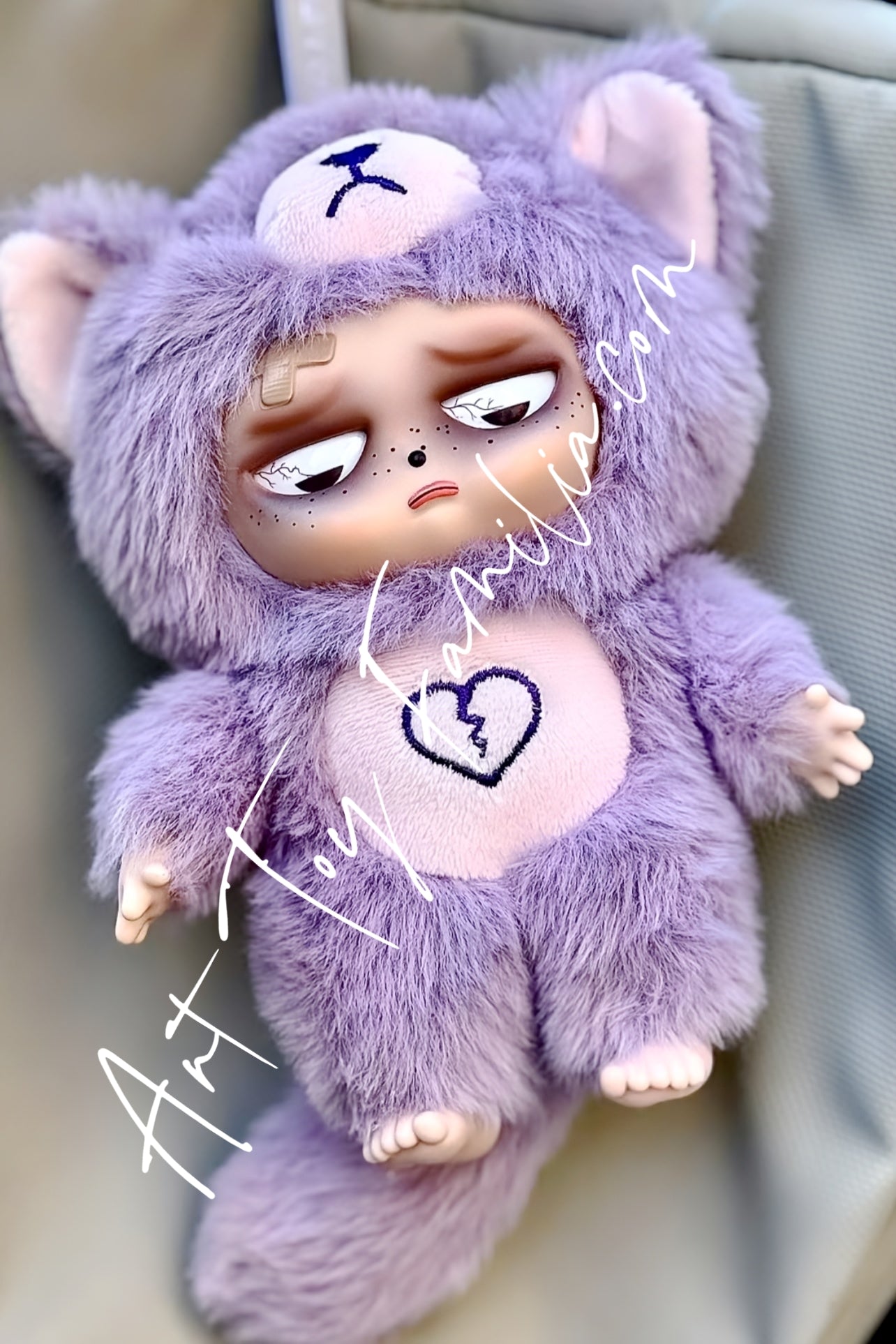 Grumpipi Sleepless Grumpipi Series Vinyl Plush Doll - 失眠暴走娃毛