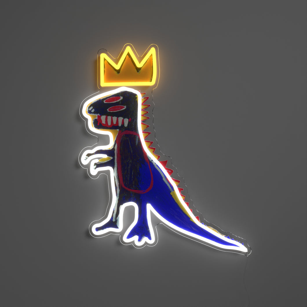 Pez Dispenser Neon Sign by Jean-Michel Basquiat – Artware Editions