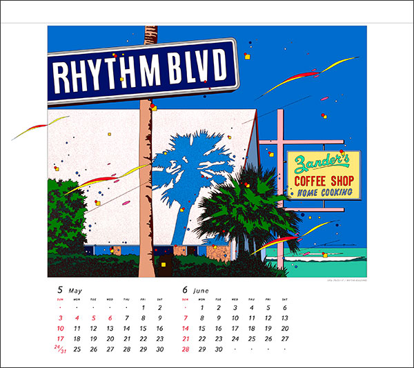 2026年 鈴木英人カレンダー 販売開始 - 鈴木英人-EIZIN SUZUKIの版画