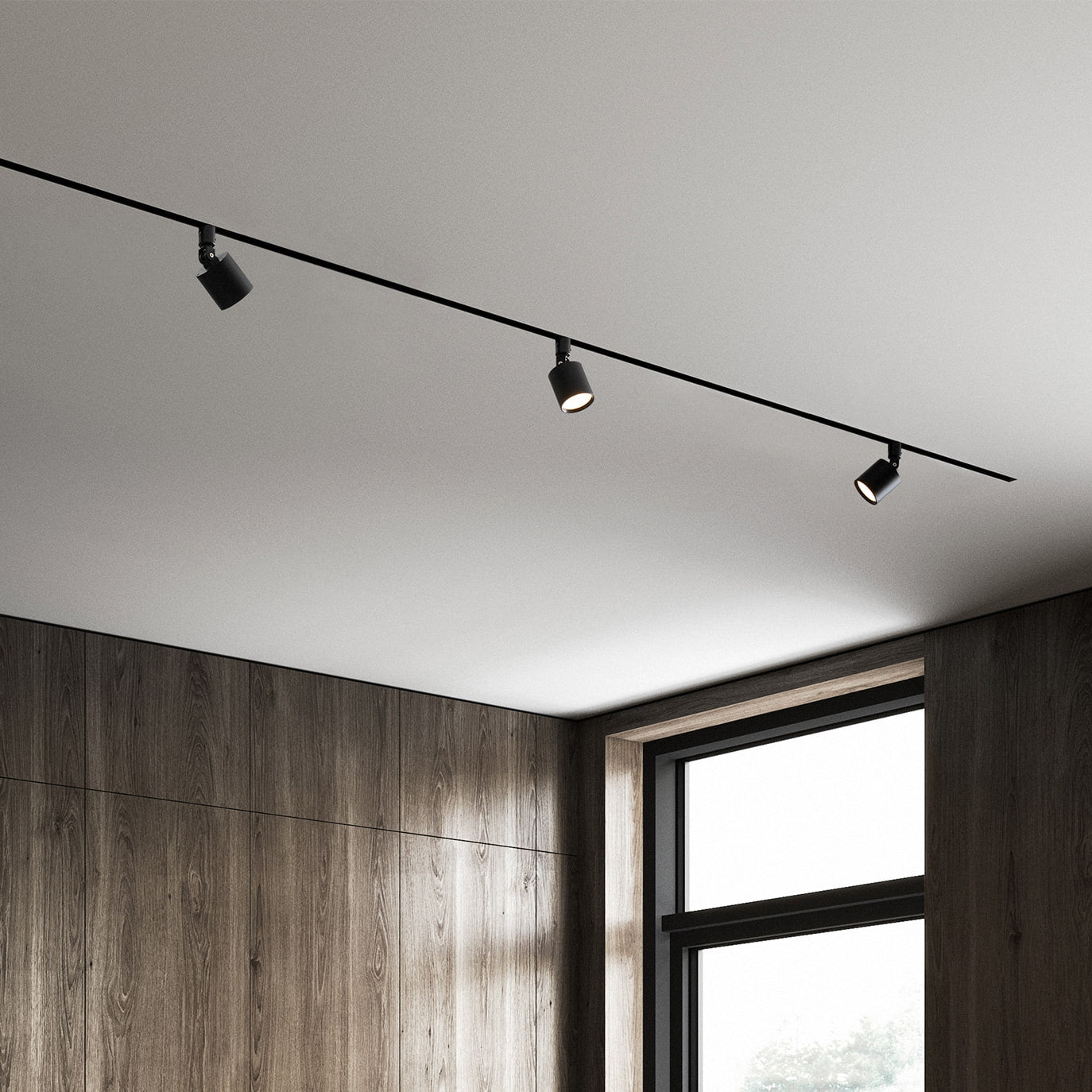 Grid-swingable duct down light｜ARTWORKSTUDIO公式