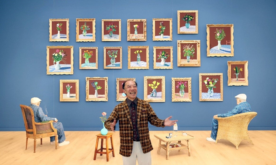 亀蔵 meets】⑥東京都現代美術館「デイヴィッド・ホックニー展」その1