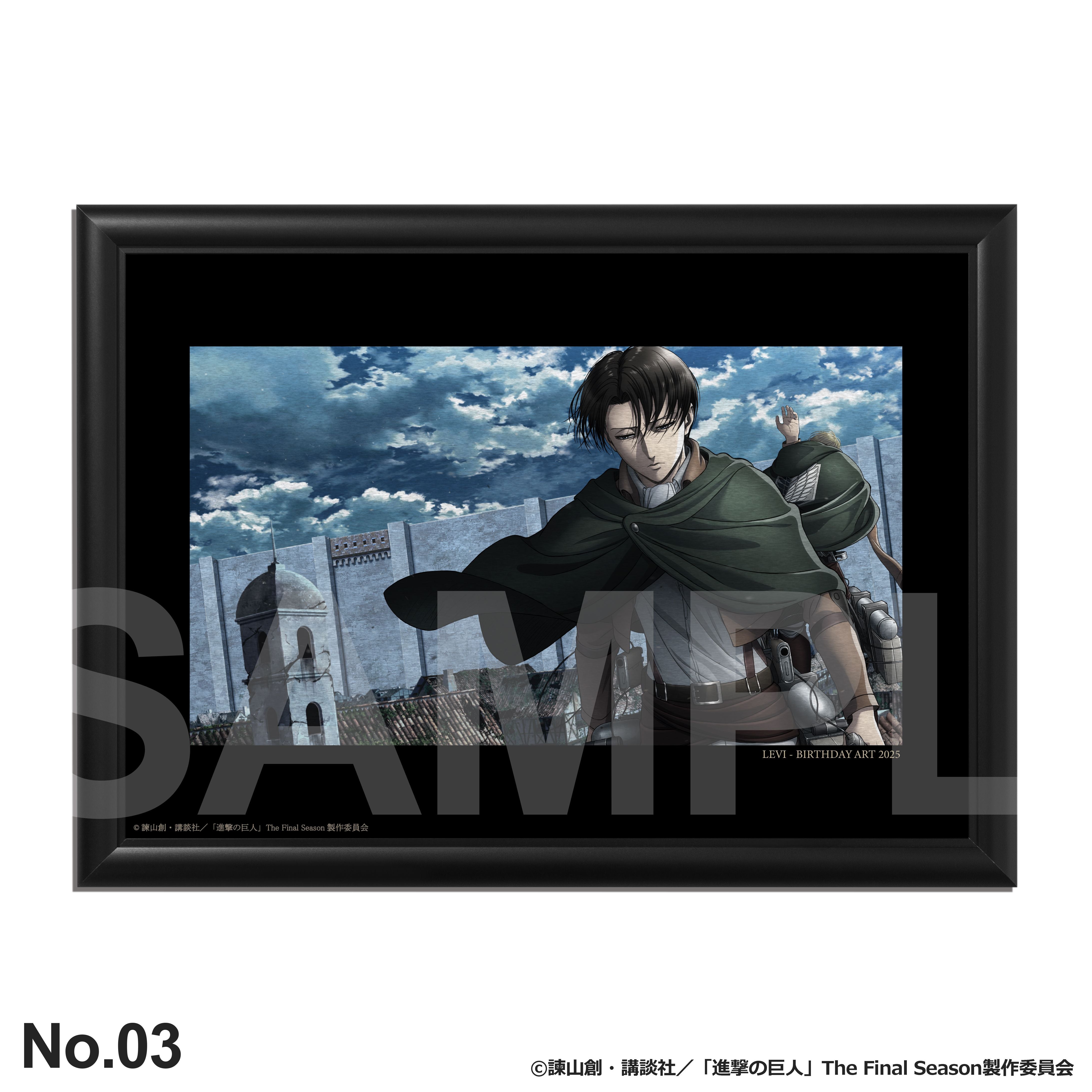 進撃の巨人 メタルアート リヴァイ ディスカウント 進撃の巨人