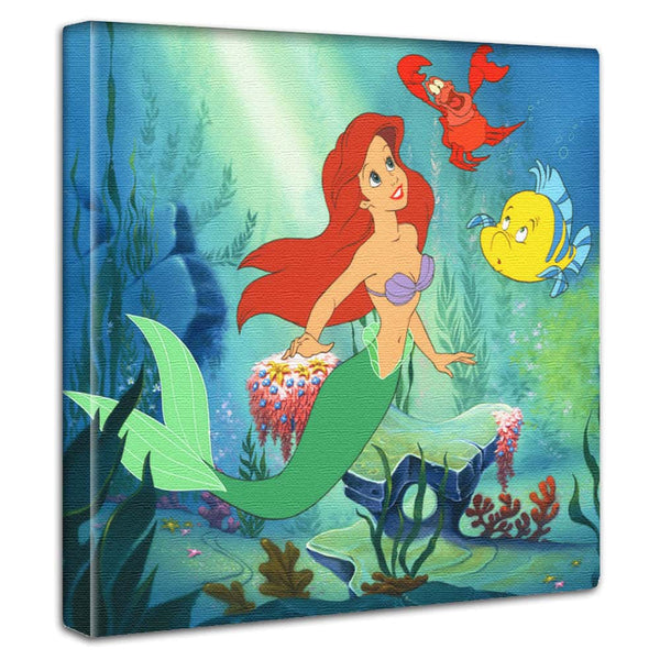 レア！オーマイカフェ リトルマーメイド アリエル アートパネル/ボード