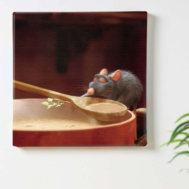 レミーのおいしいレストランのアートパネル Mサイズ 30×30cm PIXA-2209