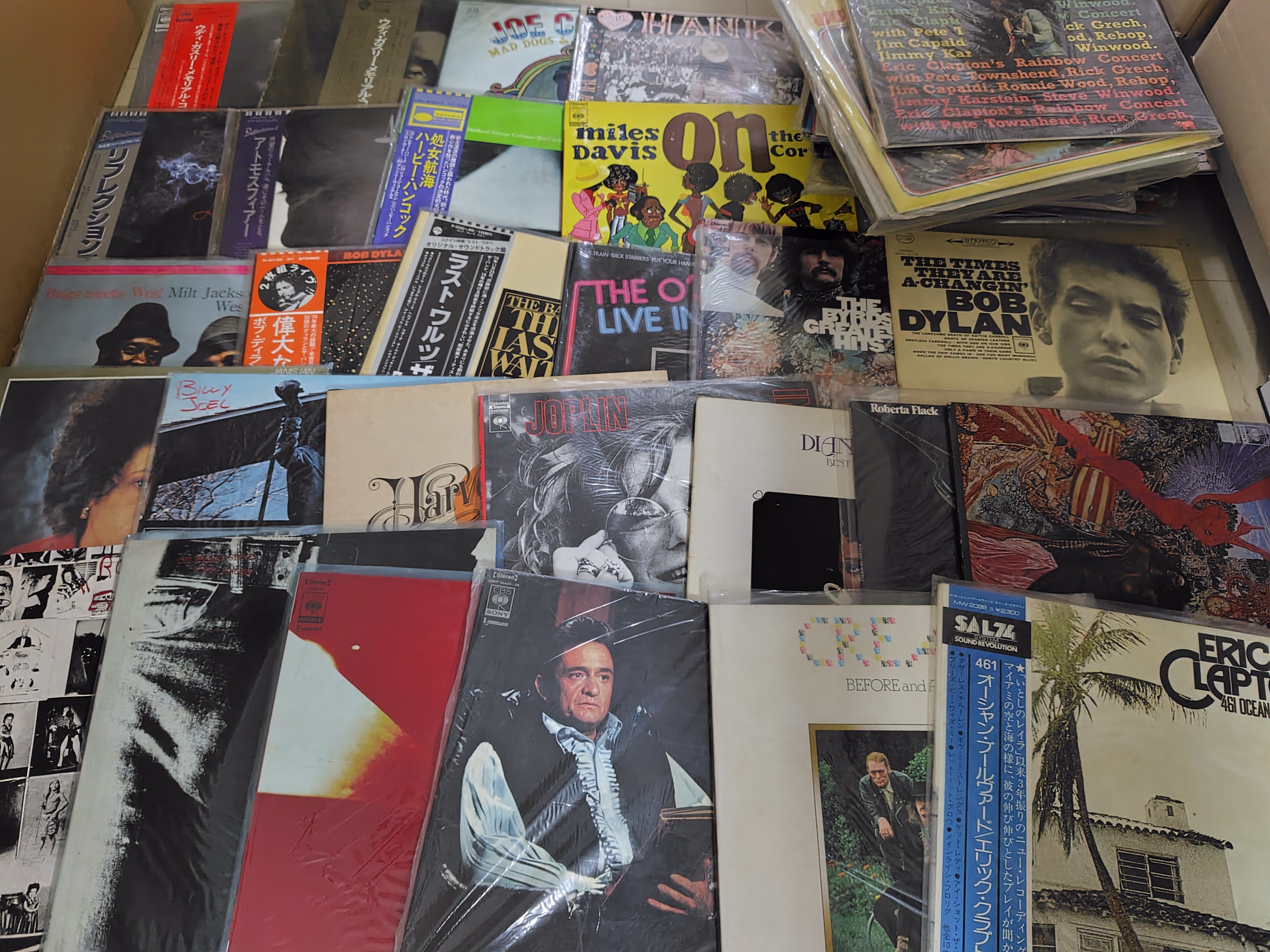 洋楽ロック、ジャズ、日本人アーティスト等ジャンルいろいろLPレコード