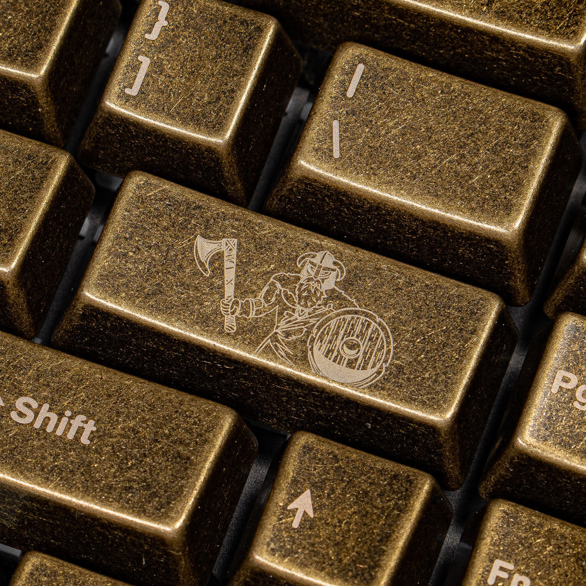 Awekeys Viking Antiques Full Metal Keycaps Set - Novelties Pack