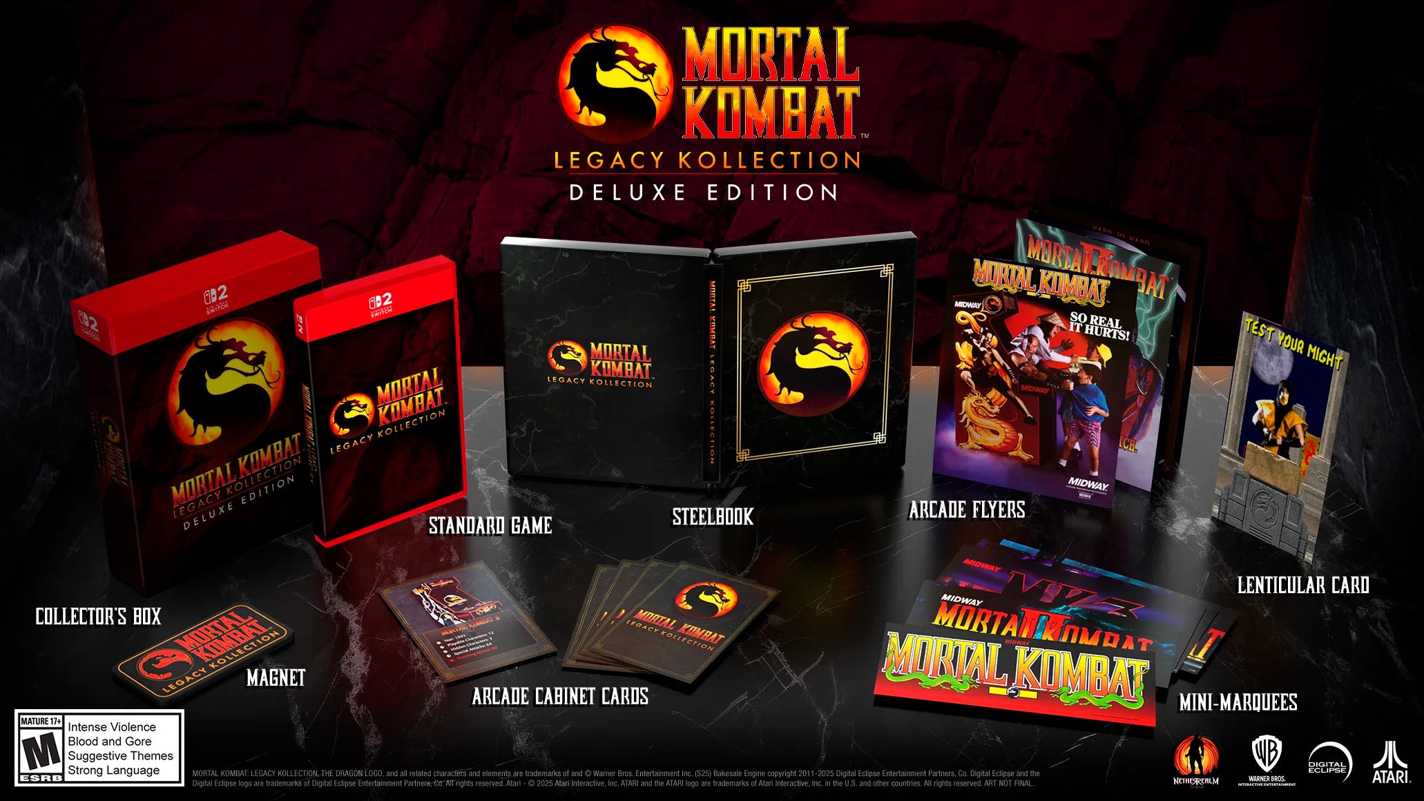 Mortal Kombat: Legacy Kollection – Physical Deluxe Edition (Switch