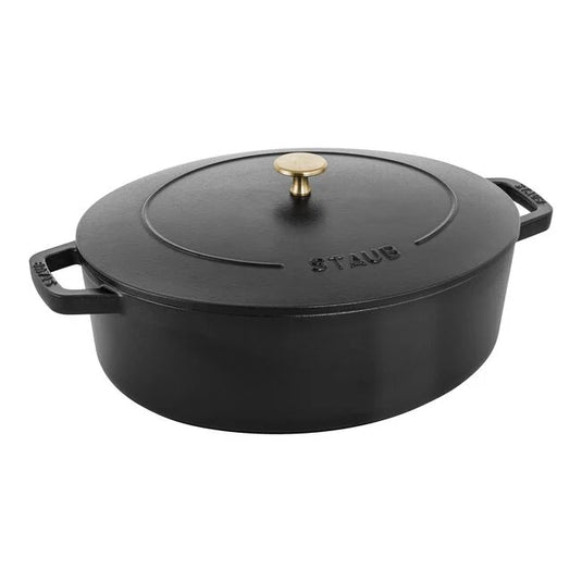 Staub 6.25 QT Enameled Cast Iron Wide Oval Dutch Oven – Atlanta