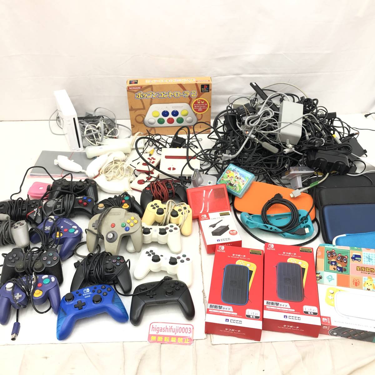 ゲーム機コントローラー ソフトまとめ売り ジャンク品 ジャンク品 大量