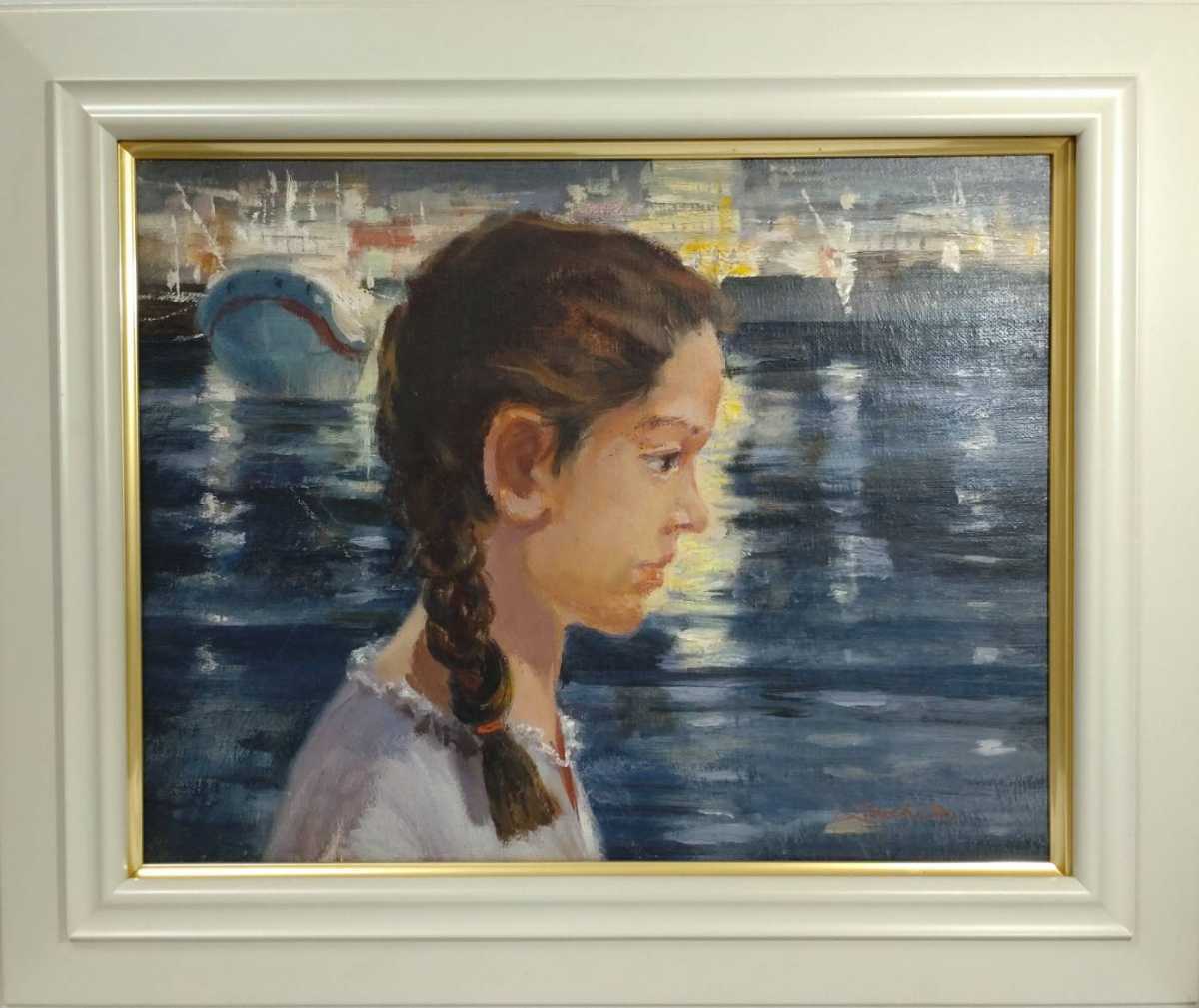 1973年 増田浩一 絵画 油彩 1973年 増田浩一 絵画 油彩 1973年 増田