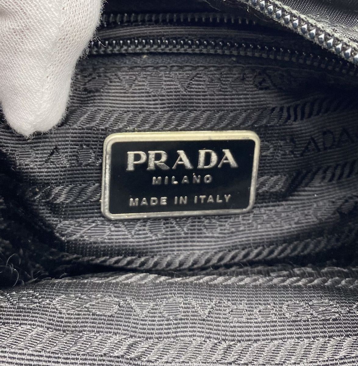 ☆1円～☆ PRADA プラダ ショルダーバッグ 斜めがけ 白タグ サコッシュ