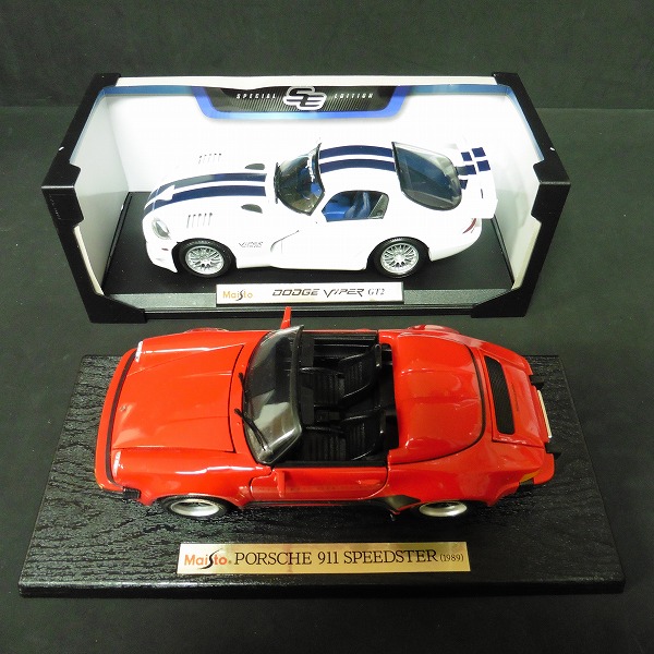 Maisto 1:18 Scale 2013 SRT Viper GTS Diecast Vehicle s G165c