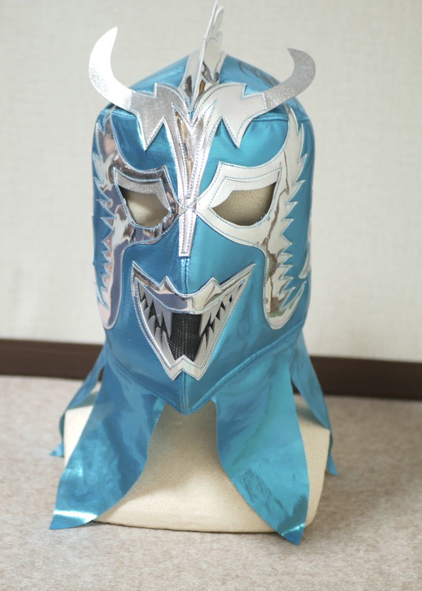 ☆ウルティモ・ドラゴン・マスク 新型牙あり 直筆サイン入(マスク